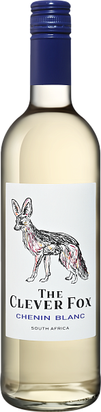 Вино Clever Fox Chenin Blanc Western Cape WO Badsberg, 0.75 л
