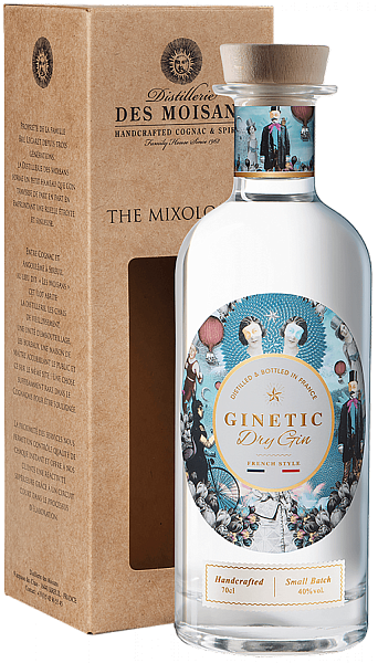 Джин Ginetic Dry Gin (gift box), 0.7 л