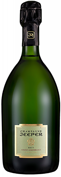 Шампанское Champagne Jeeper Grand Assamblage Brut Champagne AOC, 0.75 л
