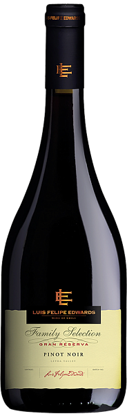 Чилийское вино Pinot Noir Family Selection Grand Reserva Colchagua Valley DO Luis Felipe Edwards, 0.75 л
