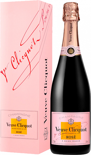 Игристое вино Veuve Clicquot Rose (gift box), 0.75 л