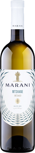 Вино Marani Mtsvane Telavi Wine Cellar, 0.75 л