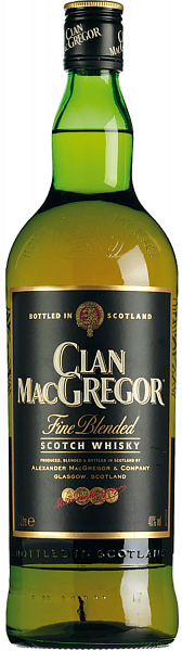 Виски Clan MacGregor Blended Scotch Whisky, 1 л