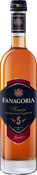 Коньяк Fanagoria 5 y.o., 0.25 л