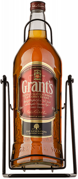 Виски Grant's Family Reserve Blended Scotch Whisky, 3 л