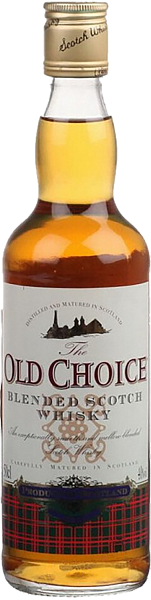 Виски The Old Choice Blended Scotch Whisky, 0.7 л