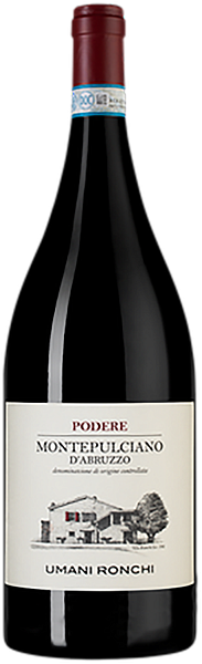 Вино Podere Montepulciano d'Abruzzo DOC Umani Ronchi, 1.5 л в Сочи