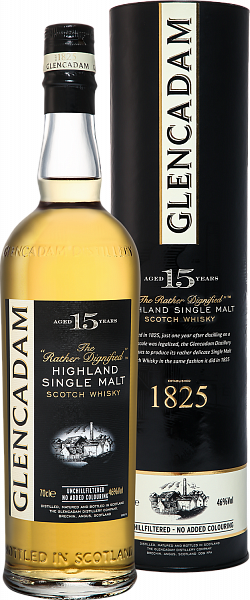 Glencadam Highland Single Malt Scotch Whisky 15 y.o. (gift box), 0.7 л