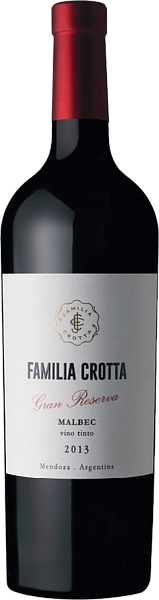 Вино Familia Crotta Gran Reserva Malbec, 0.75 л