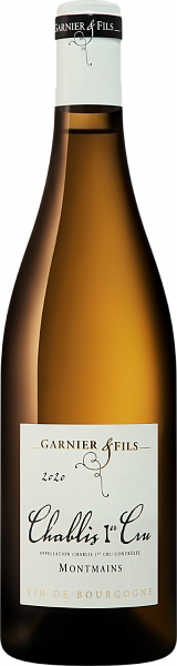 Вино Montmains Chablis 1er Cru AOC Domaine Garnier & Fils, 0.75 л