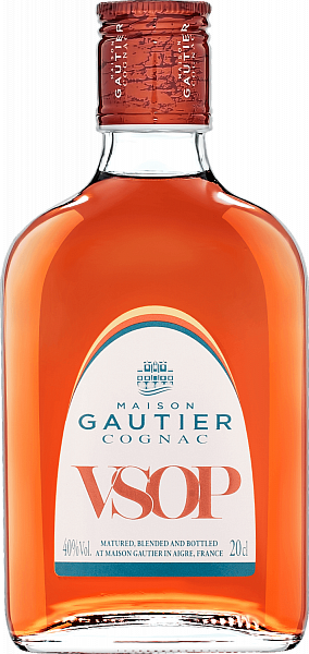Коньяк Cognac VSOP Maison Gautier, 0.2 л