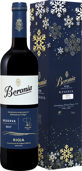 Вино Reserva Rioja DOCа Beronia (gift box), 0.75 л
