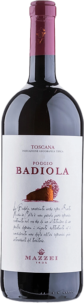 Вино Poggio Badiola Toscana IGT Mazzei, 1.5 л