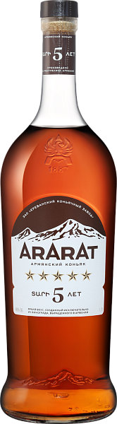 Коньяк ARARAT 5 y.o., 1 л в Ростове-на-Дону