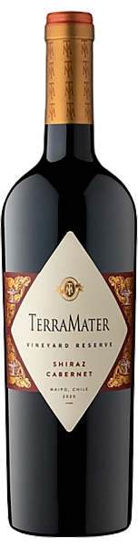 Вино Shiraz Cabernet Vineyard Reserve Maipo Valley DO TerraMater, 0.75 л