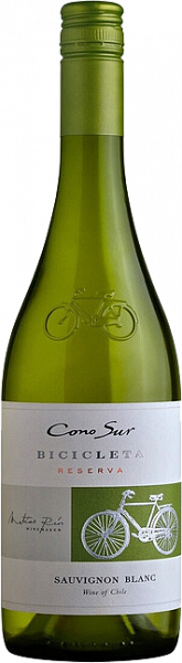 Чилийское вино Bicicleta Sauvignon Blanc Cono Sur, 0.75 л