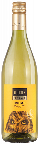 Чилийское вино Nucos Rapaz Chardonnay Central Valley DO Luis Felipe Edwards, 0.75 л
