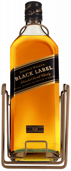 Johnnie Walker Black Label Blended Scotch Whisky (gift box), 3 л