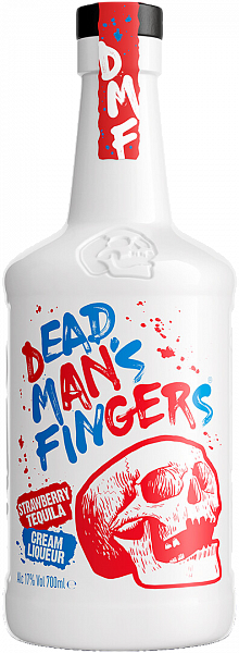 Ликёр Dead Man's Fingers Strawberry Tequila Cream Liqueur, 0.7 л