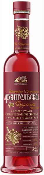 Ликёр Arkhangelskaya Lingonberry, 0.5 л