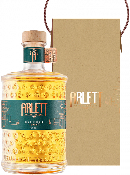 Arlett Tourbe Single Malt Whisky (gift box), 0.7 л