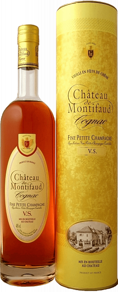 Chateau de Montifaud Fine Petite Champagne VS (gift box), 0.7 л