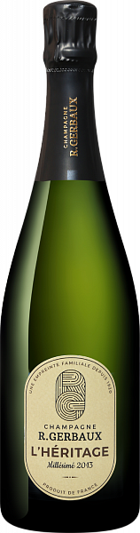 R.Gerbaux L’Heritage Champagne AOC Brut , 0.75 л