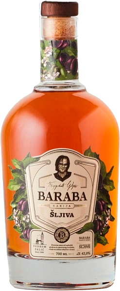 Дистиллят Baraba Sljiva Rakija, 0.7 л