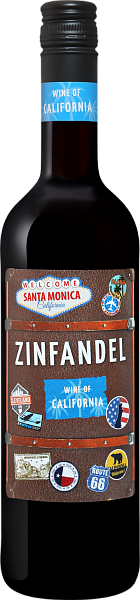 Вино Zinfandel Santa Monica, 0.75 л в Красноярске