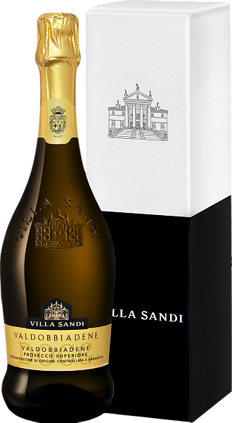 Игристое вино Villa Sandi Prosecco Di Valdobbiadene DOCG Superiore Extra Dry (gift box), 0.75 л в Санкт-Петербурге