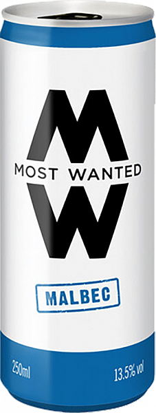 Вино Most Wanted Malbec Off-Piste Wines (in can), 0.25 л