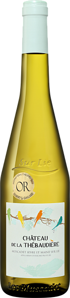 Вино Chateau De La Thebaudiere Muscadet De Sevre Et Maine AOC Sur Lie, 0.75 л в Сочи