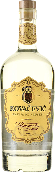 Дистиллят Rakija Viljamovka Kovacevic, 0.7 л в Челябинске