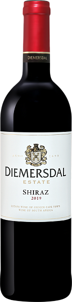 Вино Shiraz Coastal Region WO Diemersdal Estate, 0.75 л