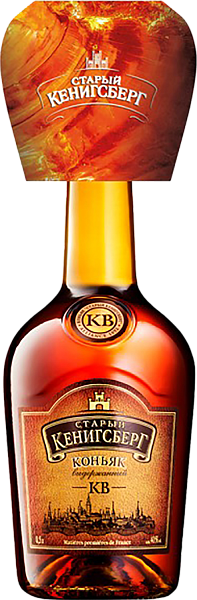 Коньяк Old Kenigsberg KV (with glass), 0.7 л