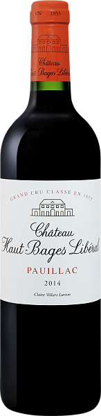Вино Chateau Haut-Bages Liberal Pauillac AOC, 0.75 л