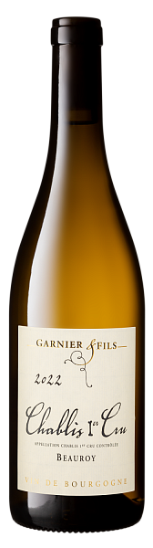 Вино Beauroy Chablis 1er Cru AOC Domaine Garnier & Fils, 0.75 л