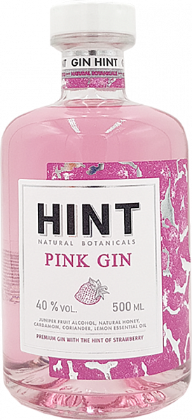 Джин Hint Dry Pink, 0.5 л