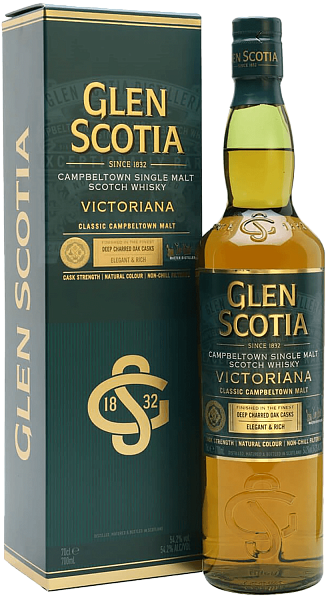 Glen Scotia Victoriana Single Malt Scotch Whisky (gift box), 0.7 л
