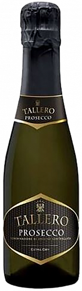 Игристое вино Tallero Prosecco DOC Extra Dry Cantine Riunite & Civ, 0.2 л
