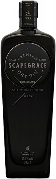 Джин Scapegrace Black Premium Dry Gin, 0.7 л