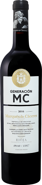 Вино Generacion MС Rioja DOCa Marques De Caceres, 0.75 л