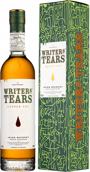 Writers Tears Copper Pot Blended Irish Whisky (gift box), 0.7 л