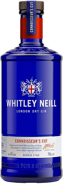 Джин Whitley Neill Connoisseurs Cut London Dry Cin, 0.7 л