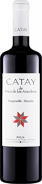 Испанское вино Catay Tempranillo-Mazuelo Rioja DOCa Finca de los Arandinos, 0.75 л