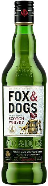 Fox & Dogs Blended Scotch Whisky, 0.5 л