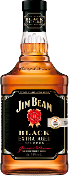 Виски Jim Beam Black Bourbon, 1 л