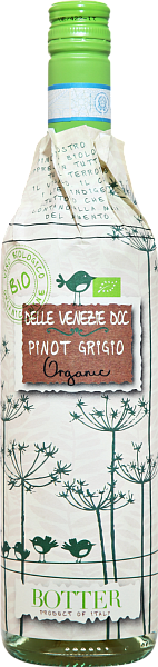 Вино Pinot Grigio Organic Delle Venezie DOC Botter, 0.75 л в Воронеже