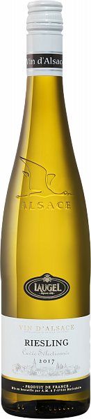 Вино Riesling Cuvee Selectionnee Alsace AOC Laugel , 0.75 л