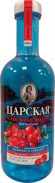Tsarskaya Original Northern Berry Ladoga, 0.5 л